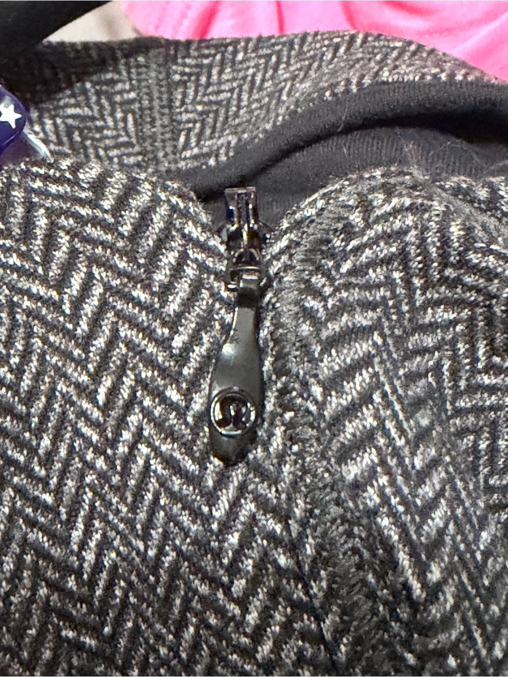 Lululemon Think Fast Pullover Herringbone - Picture 6 of 9